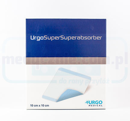 UrgoSuperSuperabsorber 10x10cm 1szt